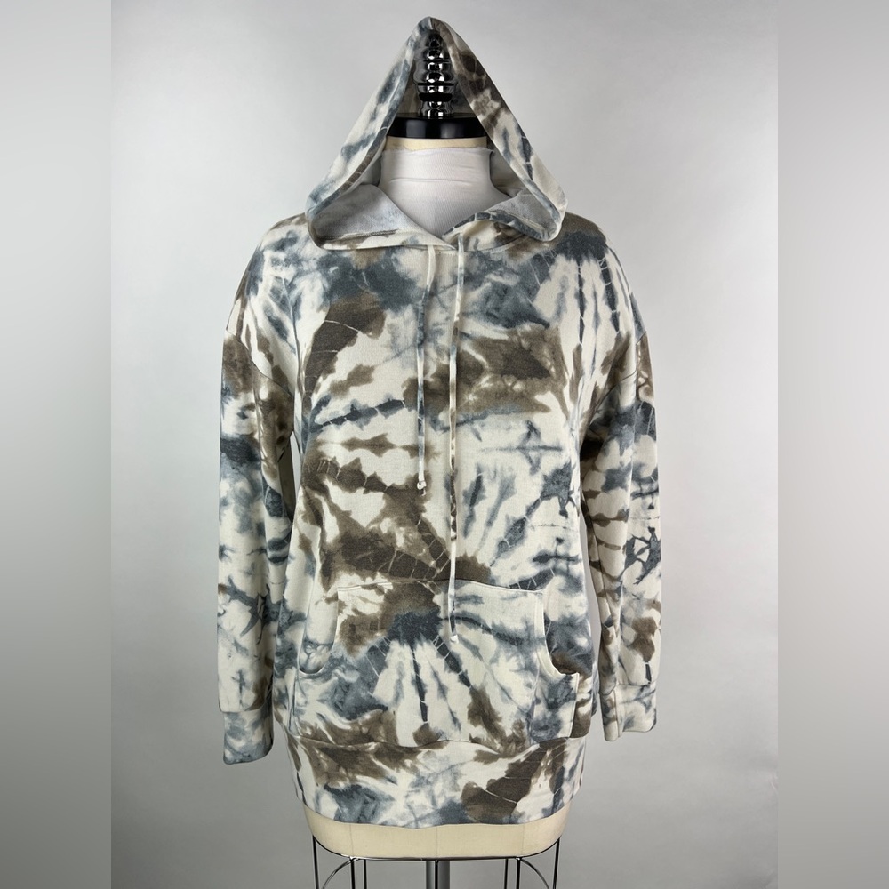 💚 2950. Light Terry Tie Dye Hooded Sweatshirt